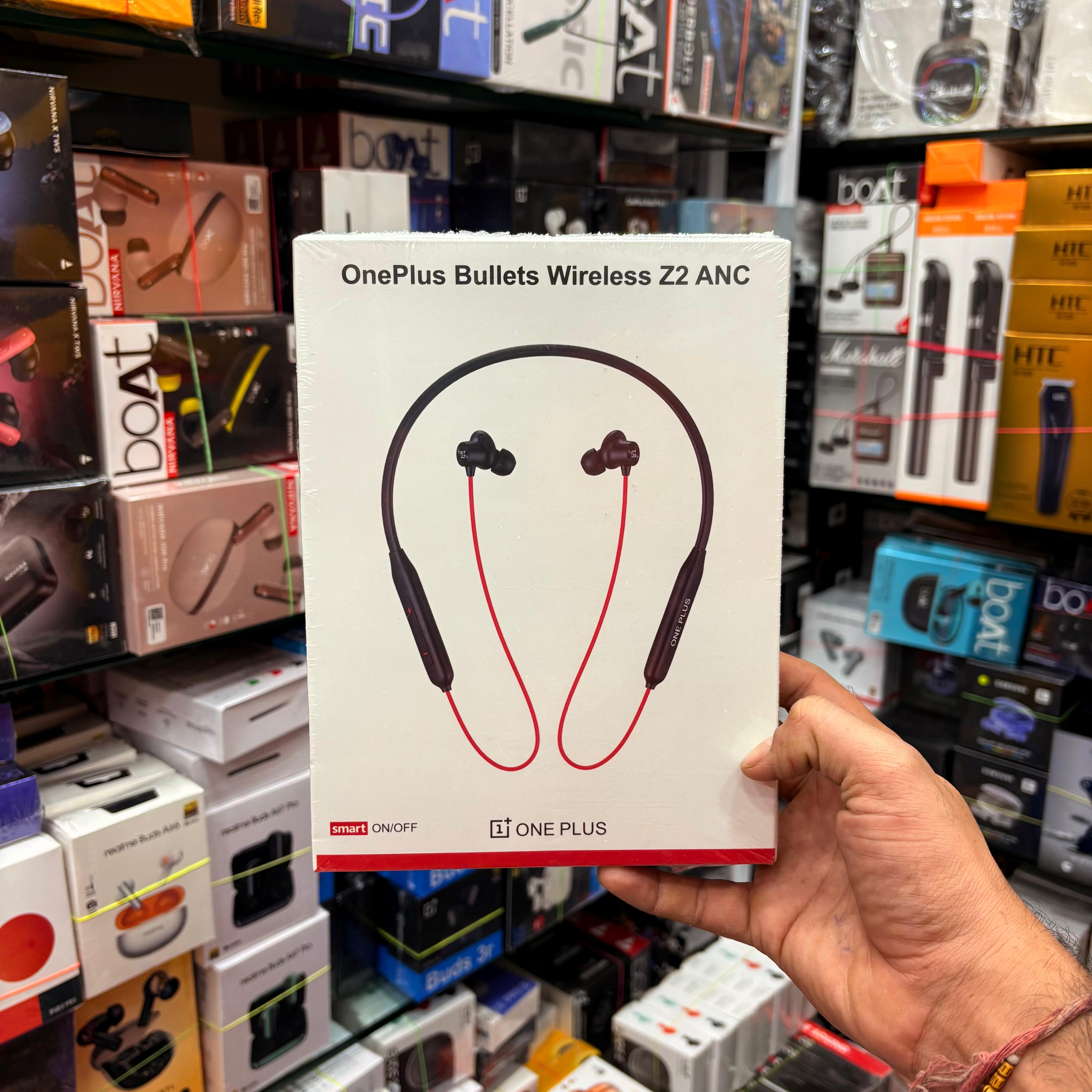 One Plus Bullats Z2 Anc Wireless Bluetooth Neckband Dual Packing jada wire